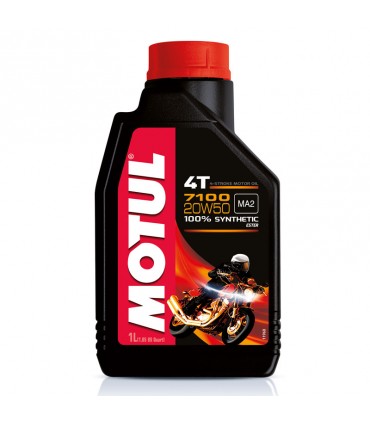 Масло моторное синтетика Motul 7100 20W50 4T, 1 литр