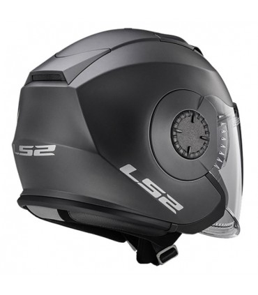 Шлем LS2 OF570 Verso Solid Matt Titanium