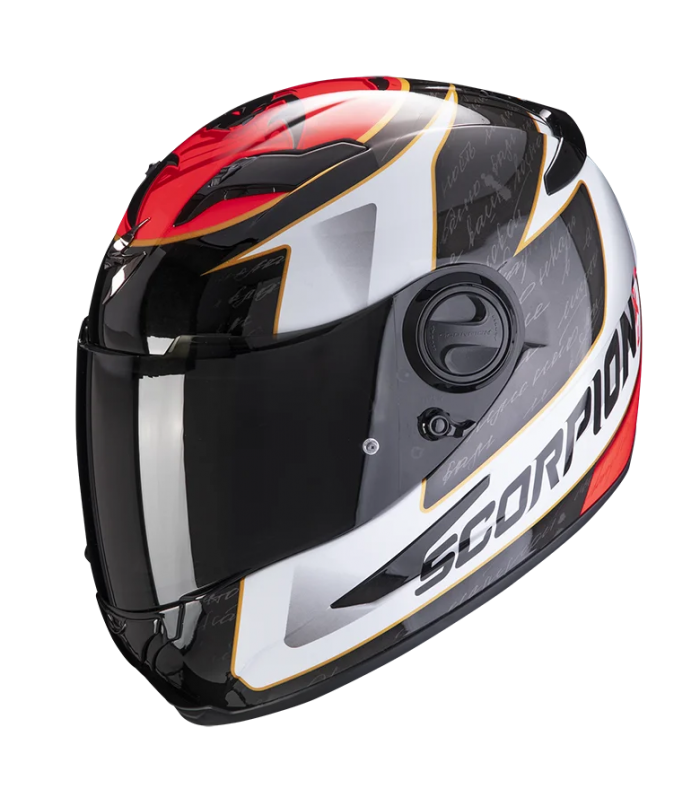 Шлем Scorpion EXO-490 Tour Бело-красный