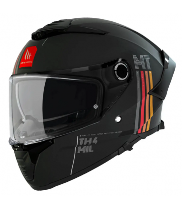 Шлем MT Helmets Thunder 4 SV Mil A11 чёрный матовый
