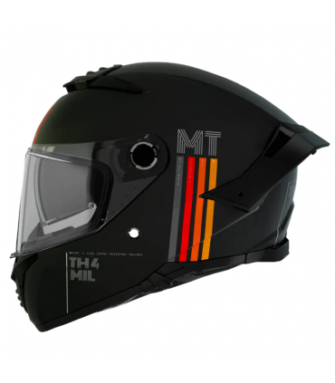 Шлем MT Helmets Thunder 4 SV Mil A11 чёрный матовый
