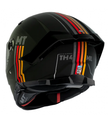 Шлем MT Helmets Thunder 4 SV Mil A11 чёрный матовый