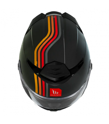 Шлем MT Helmets Thunder 4 SV Mil A11 чёрный матовый