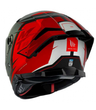 Шлем MT Helmets Thunder 4 SV Pental B5 матовый красный