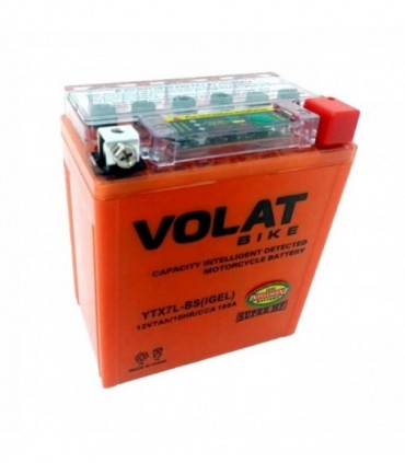Аккумулятор Volat (7 Ah) 100 A, 12 V Обратная, R+ YTX7L-BS YTX7L-BS (iGEL)