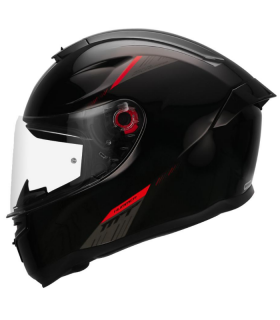 Шлем MT Helmets Hummer Solid A1 чёрный глянцевый