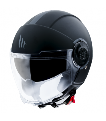 Шлем MT Helmets Viale SV Solid A1 чёрный матовый
