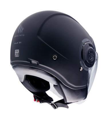 Шлем MT Helmets Viale SV Solid A1 чёрный матовый