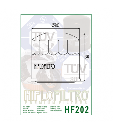 Фильтр масляный HF202