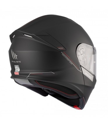 Шлем MT Helmets Genesis SV Solid A1 чёрный матовый