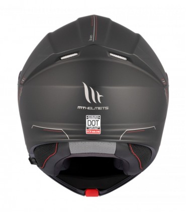 Шлем MT Helmets Genesis SV Solid A1 чёрный матовый