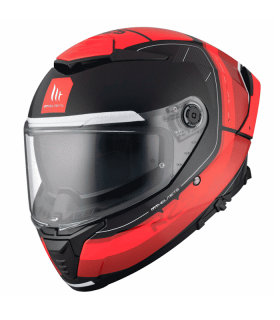 Шлем MT Helmets Thunder 4 SV R25 B35 чёрно-красный глянцевый