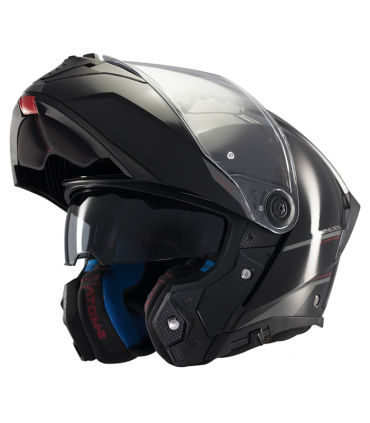 Шлем MT Helmets Atom 2 SV Solid A1 чёрный глянцевый