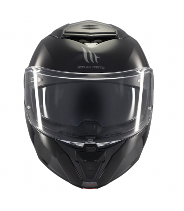 Шлем MT Helmets Atom 2 SV Solid A1 чёрный глянцевый