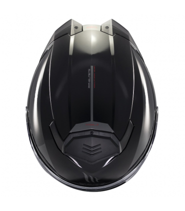 Шлем MT Helmets Atom 2 SV Solid A1 чёрный глянцевый