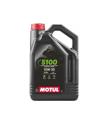 Масло моторное полусинтетическое Motul 5100 10W30 4T, 4 литра