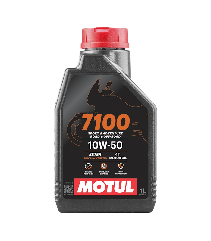 Масло моторное синтетическое Motul 7100 10W50 4T, 1 литр