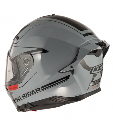 Шлем NZI Go Rider Stream Duo Solid Nouveau Nardo Grey