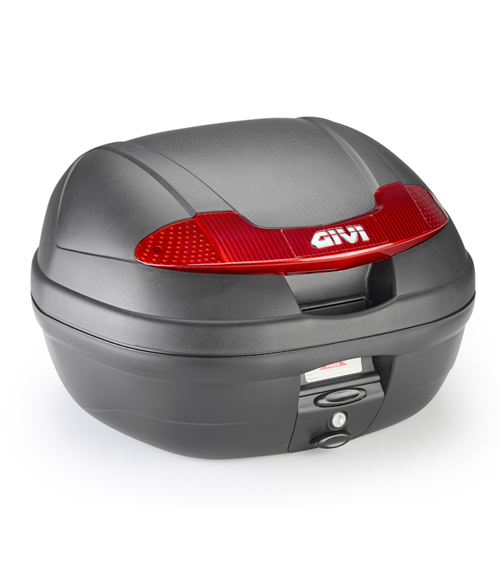 Кофр центральный Givi E34NT с красным отражателем на 34 литра