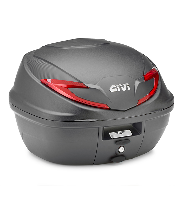 Кофр центральный Givi B36N2 с красным отражателем на 39 литров