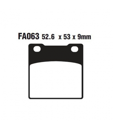 Тормозные колодки EBC FA063