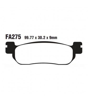 Тормозные колодки EBC FA275