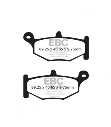 Тормозные колодки EBC FA419