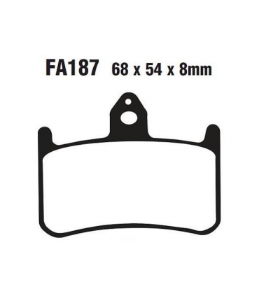 Тормозные колодки EBC FA187