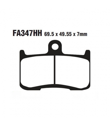 Тормозные колодки FA347HH