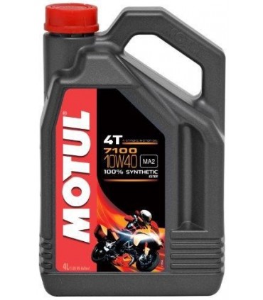 Масло моторное синтетика Motul 7100 10W30 4T, 4 литра