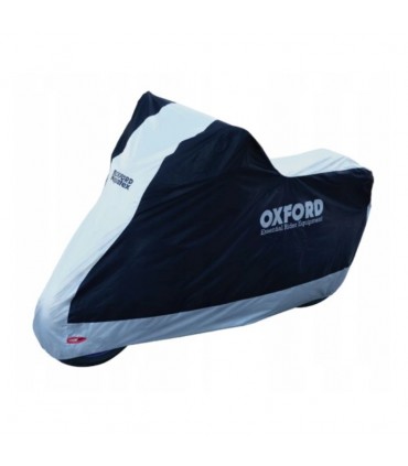 Чехол на мотоцикл Oxford Aquatex серебристый