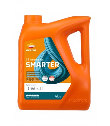 Масло синтетическое четырехтактное REPSOL SMARTER SYNTHETIC 4T 10W40, 4 л