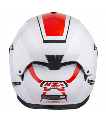 Шлем NZI Go Rider Stream Duo Solid Nouveau белый