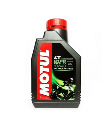 Масло моторное полусинтетика Motul 3100 Gold 10w40, 1 литр