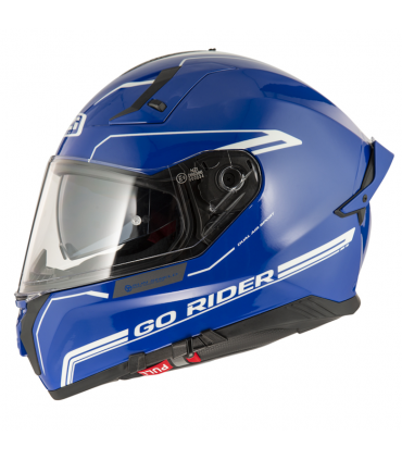 Шлем NZI Go Rider Stream Duo Solid Nouveau синий