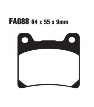 Тормозные колодки EBC FA088