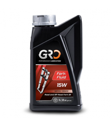 Масло для вилок мотоциклов GRO Fork Fluid 15w, 1 литр