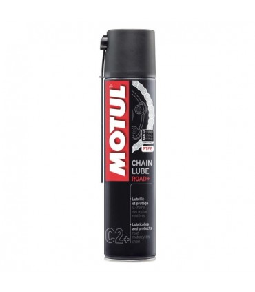 Смазка для мотоцепей Motul C2+(белая) Chain Lube Road 400 мл